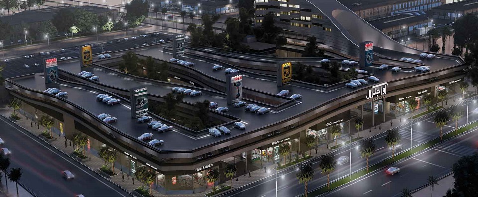 Corporate tower build