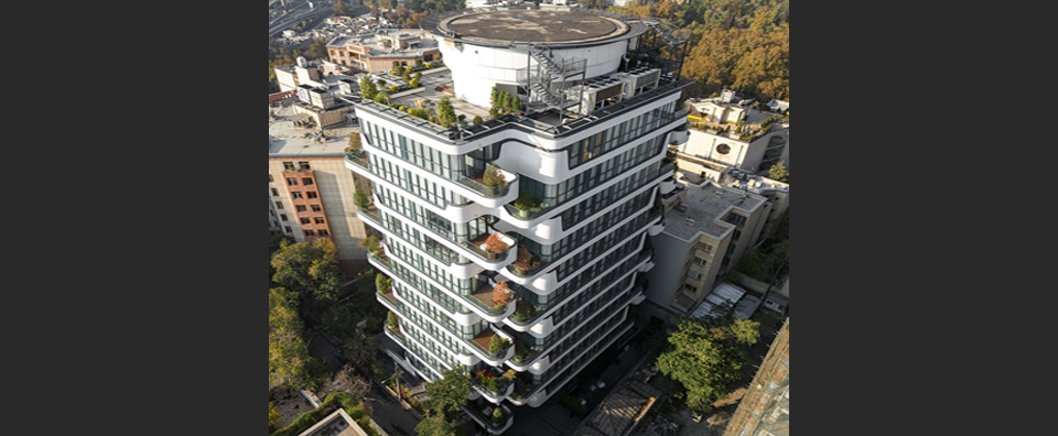 Completed building project